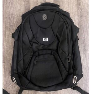 HP Business‎ Laptop Backpack Black Tech Commuter Bag with Padded Sleeve